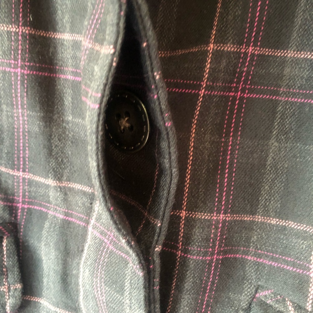 Hip-length plaid jacket - Picture 6 of 9